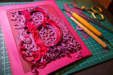 Letter - b - Quilling